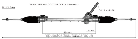 Mayoristas de repuestos de auto - cremallera de dirección asistida 45502-bz090 0208V2812 DAIHATSU