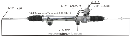 Mayoristas de repuestos de auto - Cremallera de dirección asistida 52039207ac 52106477ac 52106477af 0208V2782 DODGE/CHRYSLER