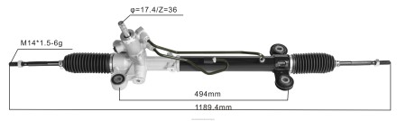 Distribuidores de repuestos para motos Nicaragua - Cremallera de dirección asistida 53601-stk-a02 53601-stk-a04 0208V2529 HONDA