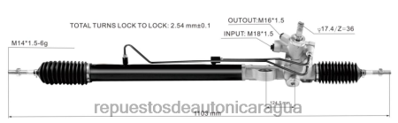 Mayoristas de repuestos de auto - cremallera de dirección asistida 53601-ta0-003 0208V2532 HONDA