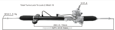 Repuestos Suzuki motos Nicaragua - Cremallera de dirección asistida 53601-swa-q01 0208V2537 HONDA
