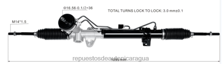 Importadores de repuestos de motos en Nicaragua - cremallera de dirección asistida 57700-0u000 577004l000 0208V2740 HYUNDAI/KIA