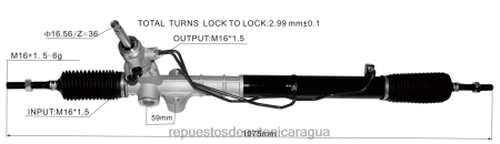 Importadores de repuestos de motos en Nicaragua - cremallera de dirección asistida 57700-2s100 57700-2s000 0208V2750 HYUNDAI/KIA