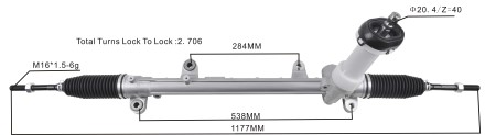 Mayoristas de repuestos de auto - cremallera de dirección asistida 56500-d3100 56500-d7100 0208V2752 HYUNDAI/KIA