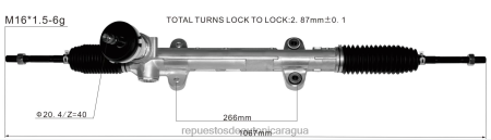 Repuestos Suzuki motos Nicaragua - cremallera de dirección asistida 56500-3z000 0208V2737 HYUNDAI/KIA