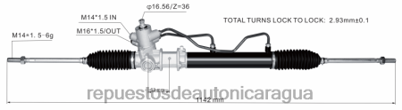Repuestos Suzuki motos Nicaragua - cremallera de dirección asistida 57700-22600 0208V2767 HYUNDAI/KIA