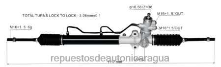 Repuestos de motos Honda Nicaragua - cremallera de dirección asistida 57700-1f890 0208V2774 HYUNDAI/KIA