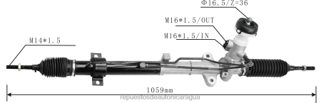 Repuestos de motos Nicaragua - cremallera de dirección asistida 57700-1z000 57700-1m500 0208V2733 HYUNDAI/KIA