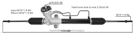 Repuestos de motos por mayor en Nicaragua - Cremallera de dirección asistida 57710-25010 57710-25000 57710-25510 0208V2738 HYUNDAI/KIA