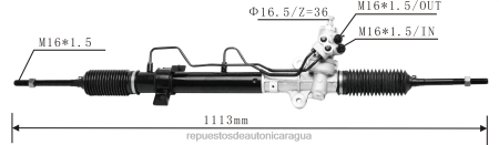 Repuestos de motos por mayor en Nicaragua - cremallera de dirección asistida 57700-2e000 57700-1f000 577001f800 577000z800 577002e800 7134906000 0208V2748 HYUNDAI/KIA