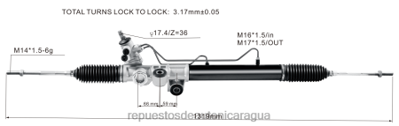 Repuestos Suzuki motos Nicaragua - cremallera de dirección asistida 8-97943521-0 0208V2607 ISUZU