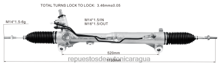 Mayoristas de repuestos de auto - cremallera de dirección asistida ua3n-32-110 0208V2642 MAZDA