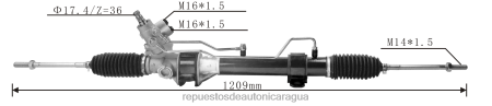 Repuestos de motos Nicaragua - cremallera de dirección asistida s0h8-32-110a 0208V2643 MAZDA