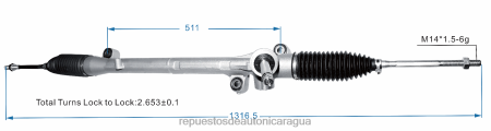 Repuestos de motos por mayor en Nicaragua - cremallera de dirección asistida k011-32-110m 0208V2648 MAZDA