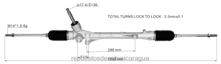 Importadores de repuestos de motos en Nicaragua - cremallera de dirección asistida 4410a557 0208V2550 MITSUBISHI