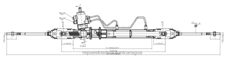 Repuestos de auto Nicaragua - cremallera de dirección asistida mb911897 0208V2551 MITSUBISHI