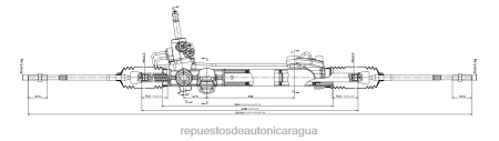 Repuestos de motos Yamaha Nicaragua - cremallera de dirección asistida 4410a064 4410a308 0208V2555 MITSUBISHI