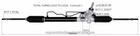 Repuestos de motos por mayor en Nicaragua - cremallera de dirección asistida 4410a313 0208V2558 MITSUBISHI