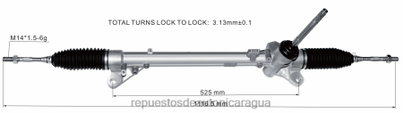 Mayoristas de repuestos de auto - cremallera de dirección asistida 48001-4eh0b 48001-4eh0a 0208V2572 NISSAN