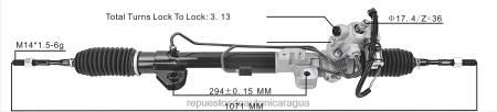 Repuestos Suzuki motos Nicaragua - cremallera de dirección asistida 49001-jn30a 49200-jn30a 0208V2597 NISSAN
