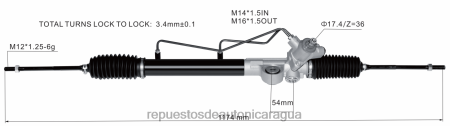 Repuestos de motos Yamaha Nicaragua - cremallera de dirección asistida 49001-wd001 0208V2595 NISSAN