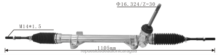 Repuestos de motos por mayor en Nicaragua - cremallera de dirección asistida 48001-4bg0a 0208V2588 NISSAN