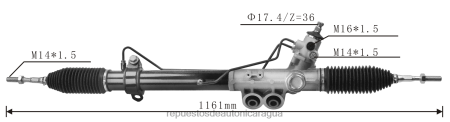 Repuestos para motos Nicaragua - cremallera de dirección asistida 49001-4kd0a 49001-4kd1a 0208V2566 NISSAN