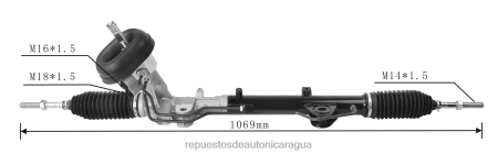 Repuestos de motos Nicaragua - cremallera de dirección asistida 49001-6615r 49001-0075r 49001-0125r 49001-2993r 49001-4807r 49001-6557r 49001-2996r 0208V2803 RENAULT