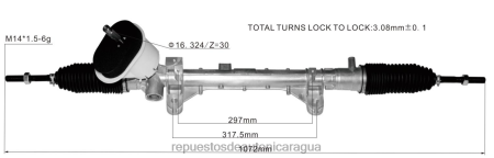 Repuestos de motos Yamaha Nicaragua - cremallera de dirección asistida 480010024r 490017022r 490010024r 490010058r 490010683r 490010055r 490016917r 490015196r 8201521850 0208V2805 RENAULT