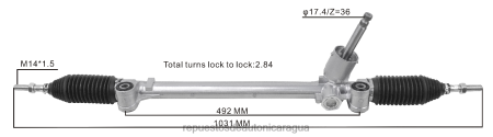 Importadores de repuestos de motos en Nicaragua - cremallera de dirección asistida 48580-71l13 0208V2620 SUZUKI