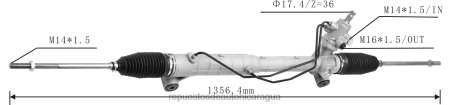 Repuestos de motos Yamaha Nicaragua - cremallera de dirección asistida 48580-65j51 0208V2615 SUZUKI