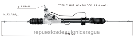 Repuestos de motos por mayor en Nicaragua - cremallera de dirección asistida 48500-61j01-000 0208V2618 SUZUKI
