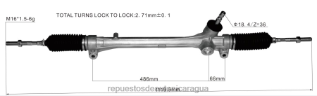 Importadores de repuestos de motos en Nicaragua - cremallera de dirección asistida 45510-48070 0208V2520 TOYOTA