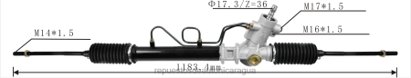 Mayoristas de repuestos de auto - cremallera de dirección asistida 44250-12290 44250-12420 44250-12350 44250-12370 44250-12530 44250-12570 0208V2472 TOYOTA