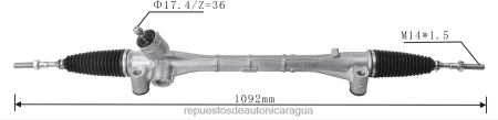 Repuestos de auto Nicaragua - cremallera de dirección asistida 45510-76010 0208V2461 TOYOTA
