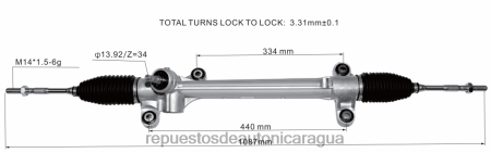 Repuestos de motos Honda Nicaragua - cremallera de dirección asistida 45510-47030 45510-47020 0208V2444 TOYOTA
