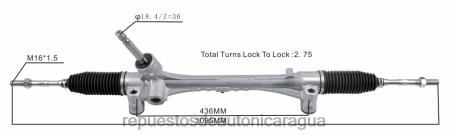Repuestos de motos Nicaragua - Cremallera de dirección asistida 45510-02420 45510-02840 0208V2443 TOYOTA