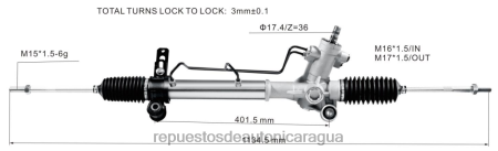 Repuestos de motos Nicaragua - cremallera de dirección asistida 44200-42110 0208V2493 TOYOTA