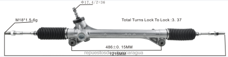 Repuestos de motos Nicaragua - cremallera de dirección asistida 45510-08020 0208V2463 TOYOTA