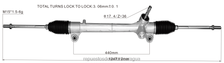 Repuestos de motos Nicaragua - cremallera de dirección asistida 45510-28141 0208V2513 TOYOTA