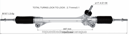 Repuestos de motos Yamaha Nicaragua - cremallera de dirección asistida 45510-48020 0208V2515 TOYOTA