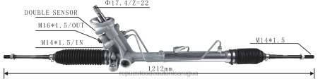 Repuestos de auto Nicaragua - cremallera de dirección asistida 6r1423055d 0208V2421 VOLKSWAGEN