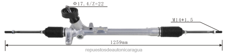 Repuestos de motos Yamaha Nicaragua - cremallera de dirección asistida 180423057a 0208V2425 VOLKSWAGEN