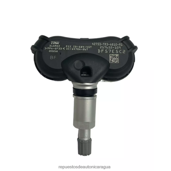 Repuestos de motos Nicaragua - tpms honda el sensor de presión 42753tr3a81 360mhz 6LR0682921