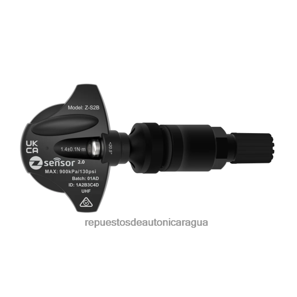 Repuestos de motos por mayor en Nicaragua - Sensor tpms de repuesto original de jaguar - oe p/n c2z31510, fw931a159ab frecuencia 433 mhz 6LR0681416 vástago de válvula de metal - negro
